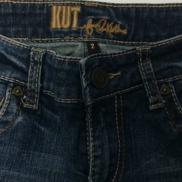 Kut from the Kloth Ladies Distressed Boot Jeans 2 - Picture 7 of 8